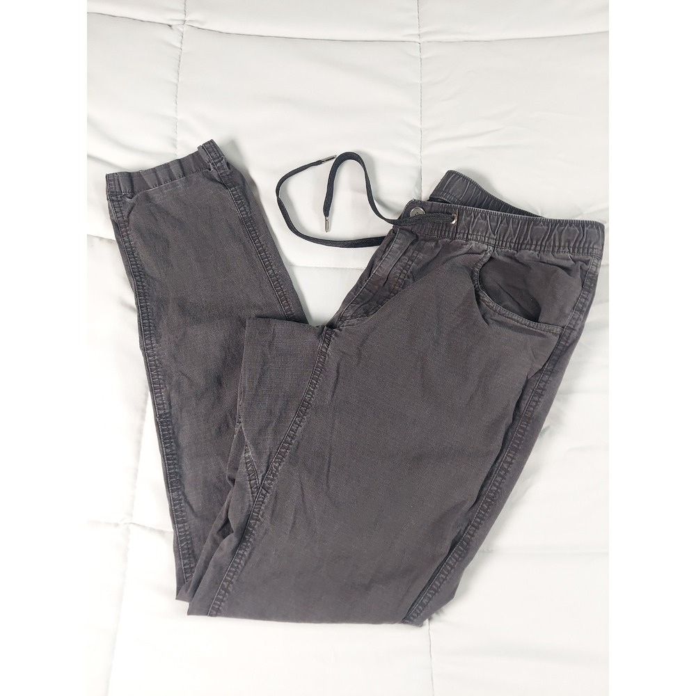 BYLT Pants Mens Large (30x31) Black Jogger Ripstop Cargo Drawstring Bylt Pant